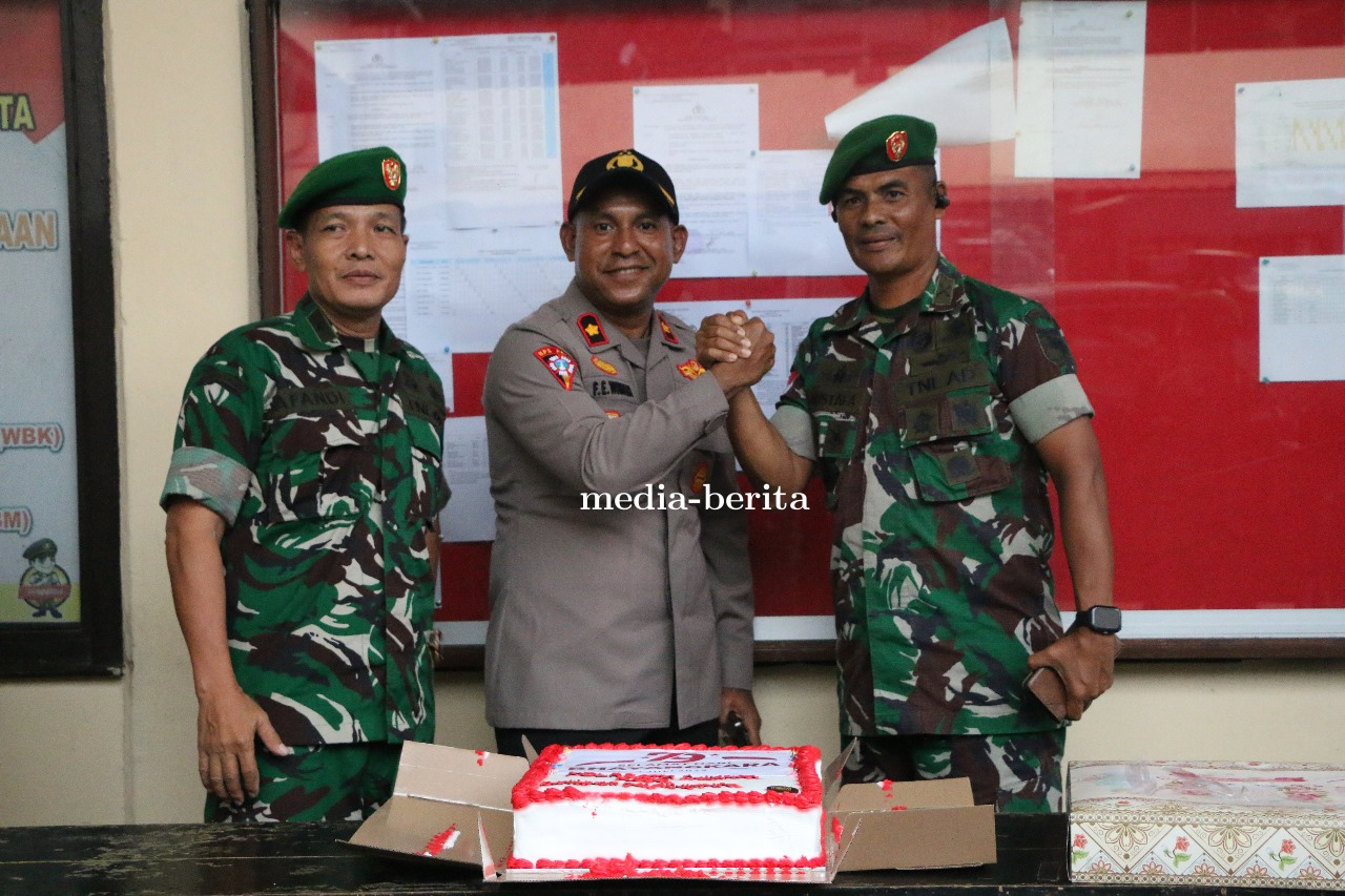 Kodim Jayapura Berikan Ucapan Selamat HUT Bhayangkara ke-79 Polri Untuk Masyarakat
