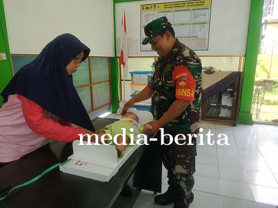 Pencegahan Stunting Melalui Pendampingan Posyandu oleh Babinsa dan Petugas Kesehatan