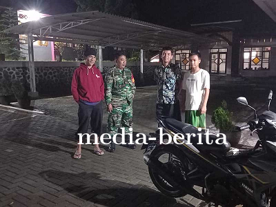 Serda Miskam Lakukan Patroli Malam di Wilayah Punggelan untuk Menjaga Keamanan