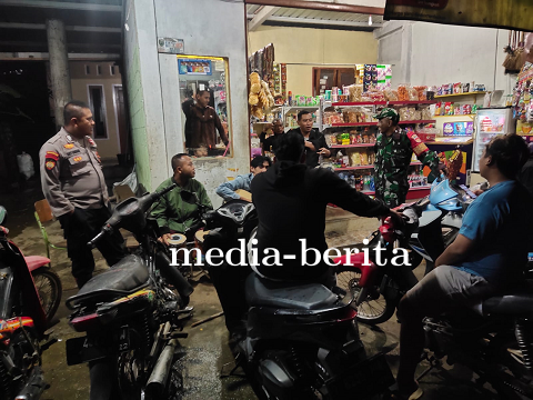 Sinergitas TNI-Polri Patroli Malam Untuk memberikan rasa aman kepada masyarakat