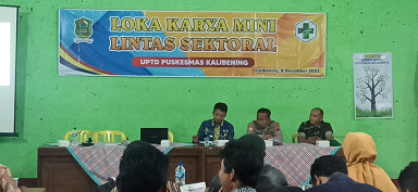 Babinsa wakili Danramil hadiri Lokakarya Mini Lintas Sektor