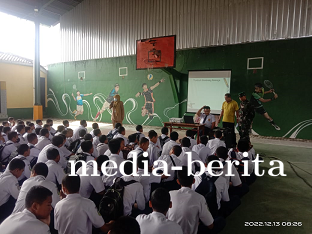 Babinsa bantu guru SMP dalam pembinaan karakter