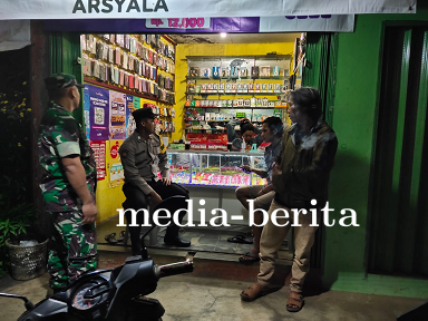 Kompak dan Bersinergi Babinsa dan Bhabinkamtibmas Laksanakan Patroli Bersama