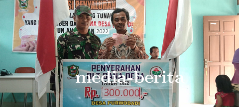 Pastikan Tepat Sasaran Babinsa Bersama Bhabinkamtibmas Dampingi Realisasi BLT-DD