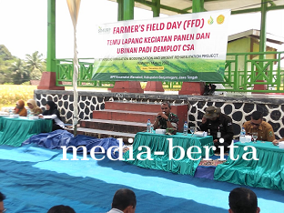 Danramil 03/Wanadadi Hadiri Farmers Field Day FFD Ubinan Padi Demplot CSA SIMURP 