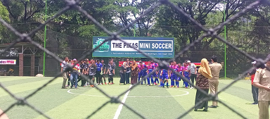 Babinsa Madukara Pengaman Pekan Olahraga Aparatur Desa