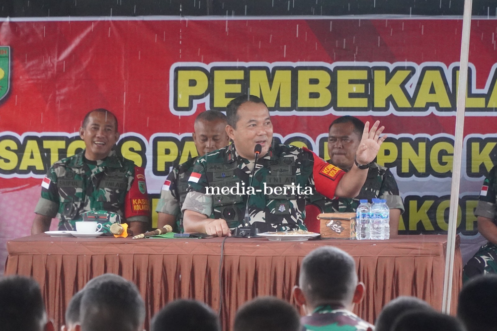 Danrem 172/PWY Bekali Satgas Pamtas Yonif 511/DY: Tugas adalah Kehormatan Prajurit