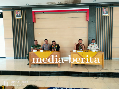 Danramil 04 Karangkobar Menghadiri Rapat Koordinasi Peduli Bencana Alam Cianjur