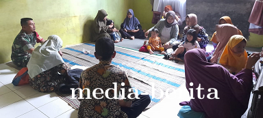 Suatu upaya untuk Cegah Stunting Babinsa Bersama Bidan Desa