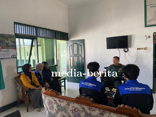Komandan Koramil Terima Audiensi Dari Ikatan Pelajar Muhammadiyah Banjarnegara