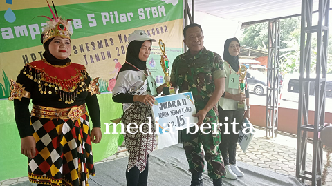 Danramil 04 Karangkobar Hadiri Sosialisasi Germas