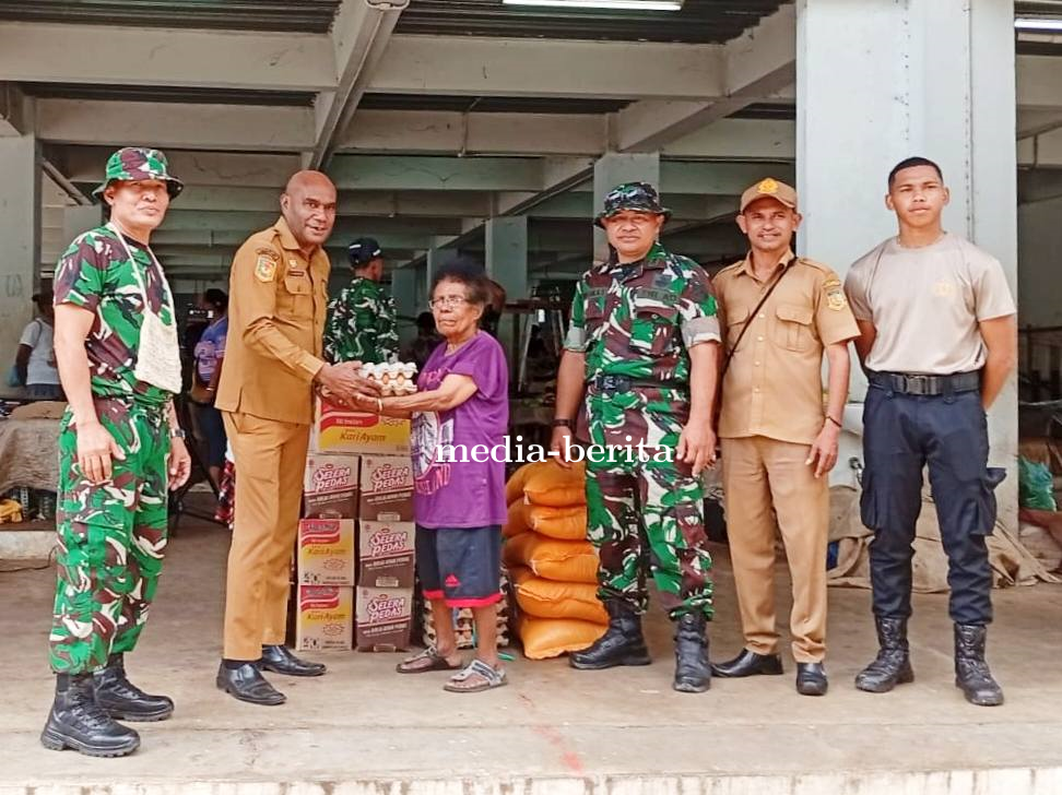 Semarak Kemerdekaan: Kodim 1701 Jayapura Dukung Pemerintah Provinsi Papua Gelar Bakti Sosial dan Kar