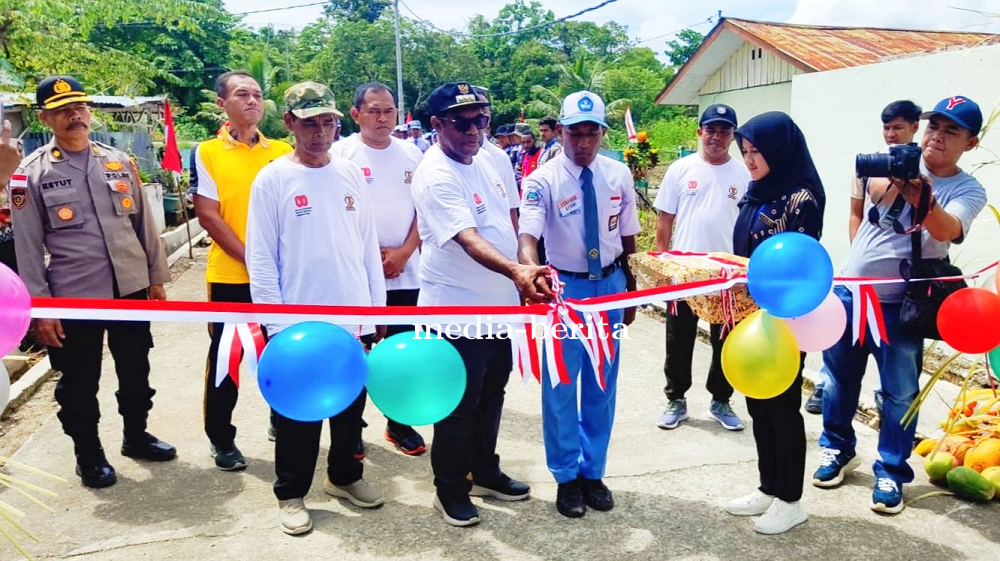 Bentuk Karakter Generasi Muda, Dandim Jayapura Dampingi Bupati Keerom Pimpin Prosesi Tantingan Paski