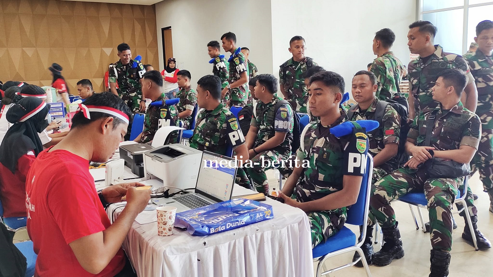Pemprov Papua dan Kodim Jayapura Gelar Aksi Kemanusiaan Donor Darah 