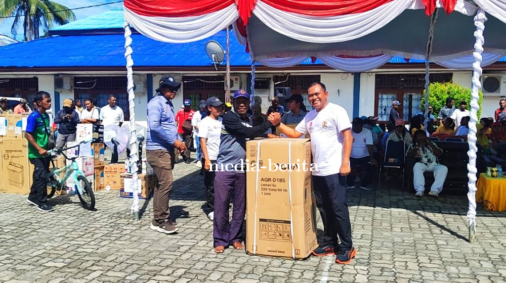 Semarak Kemerdekaan: Dandim Jayapura Dampingi Bupati Keerom dalam Launching dan Jalan Sehat