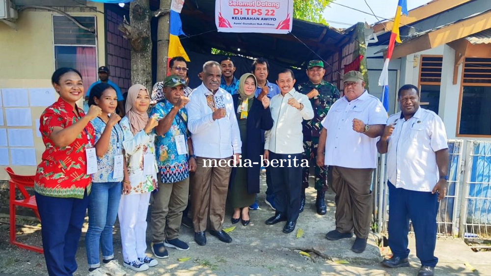 Dandim Jayapura Turun Lapangan Bersama Wali Kota Kawal Stabilitas PSU Pilgub Papua