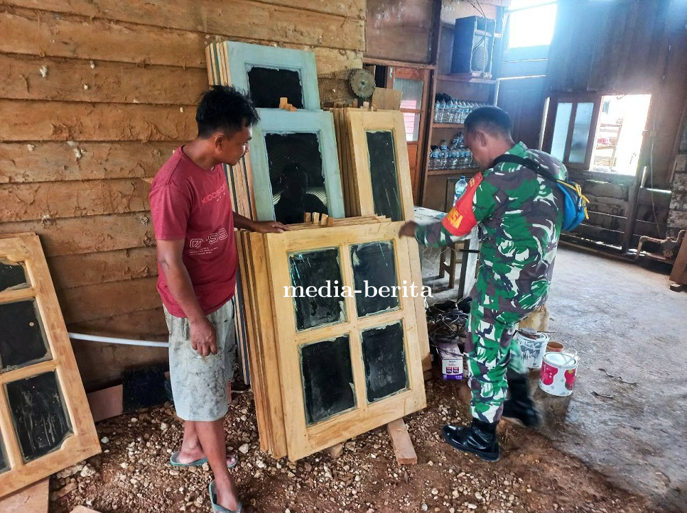 Babinsa Arso Jalin Silaturahmi Dorong Kreativitas dan Kemandirian Ekonomi