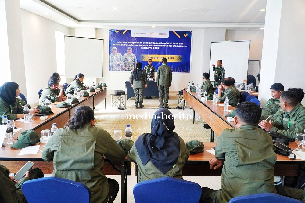 Kodim 1701/Jayapura Perkuat Disiplin Pelatihan Wali Asuh dan Wali Asrama Sekolah Rakyat