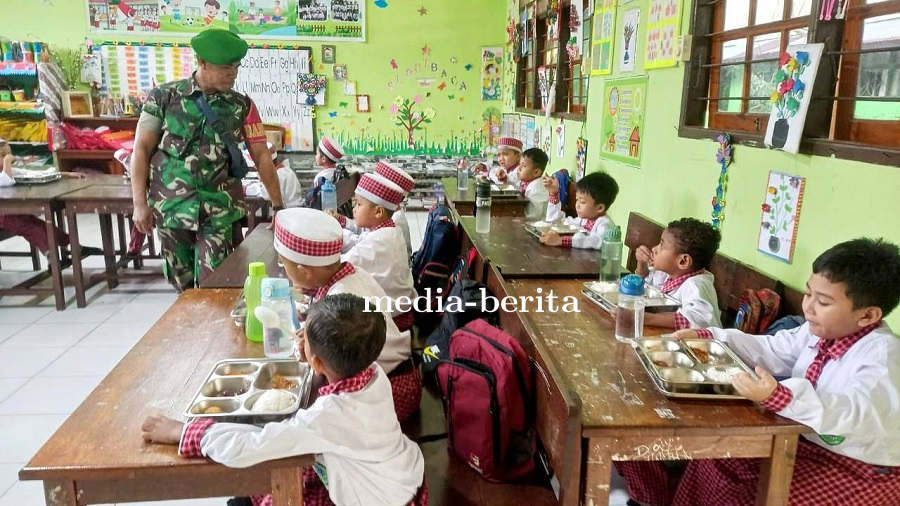 Wujudkan Generasi Sehat dan Cerdas, Kodim Jayapura Terus Galakkan Pendampingan Pemberian Makan Bergi