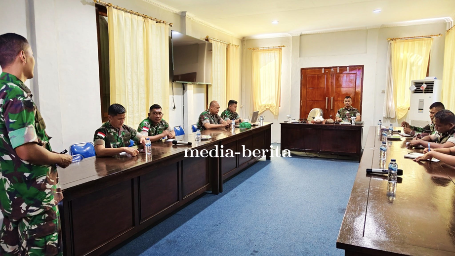 Perkuat Reformasi Birokrasi, Kodim 1701/Jayapura Siapkan Satker Menuju Wilayah Bebas Korupsi (WBK)