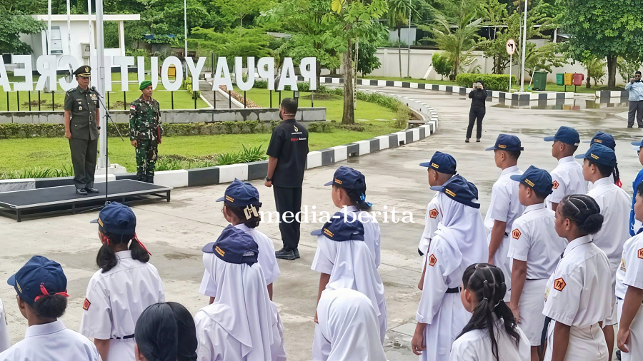 Kasdim 1701/Jayapura Pimpin Upacara Hari Pahlawan ke-80, Ajak Generasi Muda Teruskan Semangat Perjua