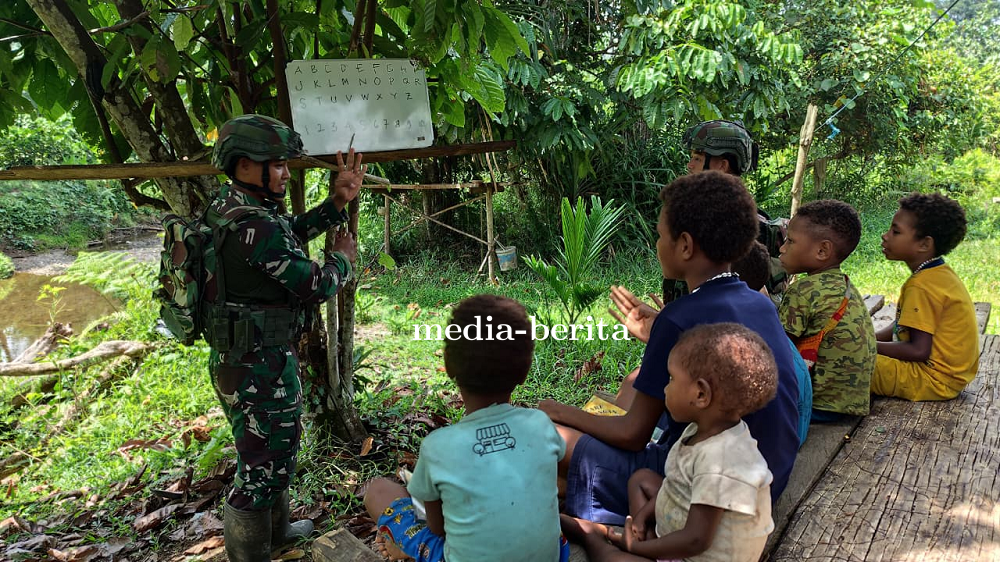 Ilmu Untuk Negeri : Mengenal Huruf dan Angka Bagi Anak-Anak Belemu