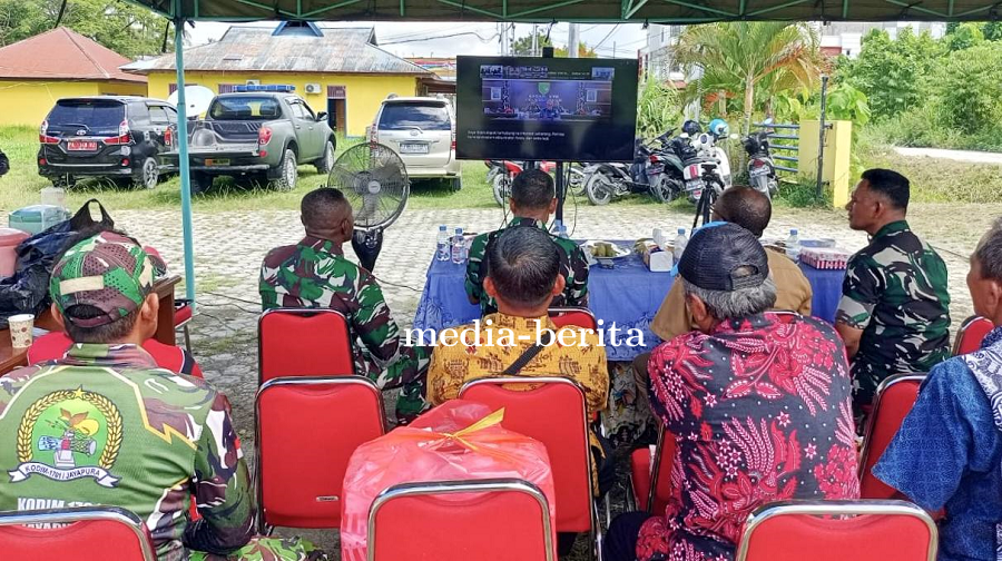 Wapang TNI Pimpin Evaluasi Terpadu Pembangunan Koperasi Merah Putih di Papua