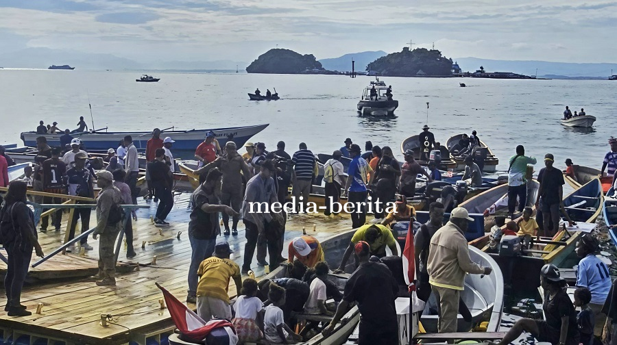 Pasar Terapung Pertama di Jayapura, Dandim 1701/Jayapura Apresiasi Budaya Lokal