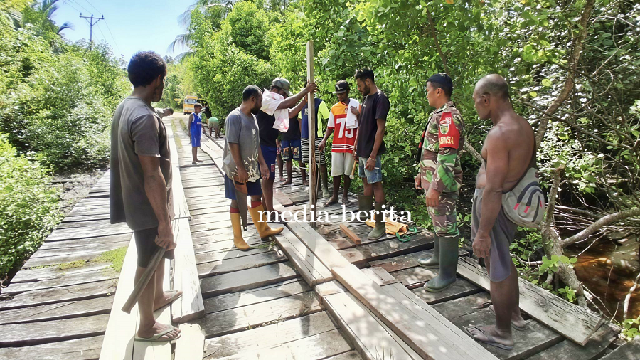 Akses Warga Kembali Aman, Warga: Kehadiran TNI Sangat Membantu