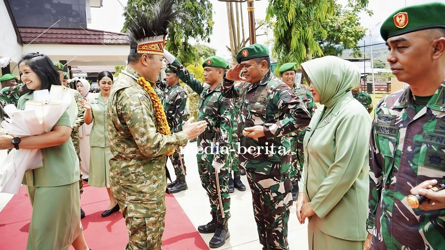 Hadiri Sertijab Danrem, Dandim Jayapura Tegaskan Komitmen Dukungan dan Kesiapan Satuan