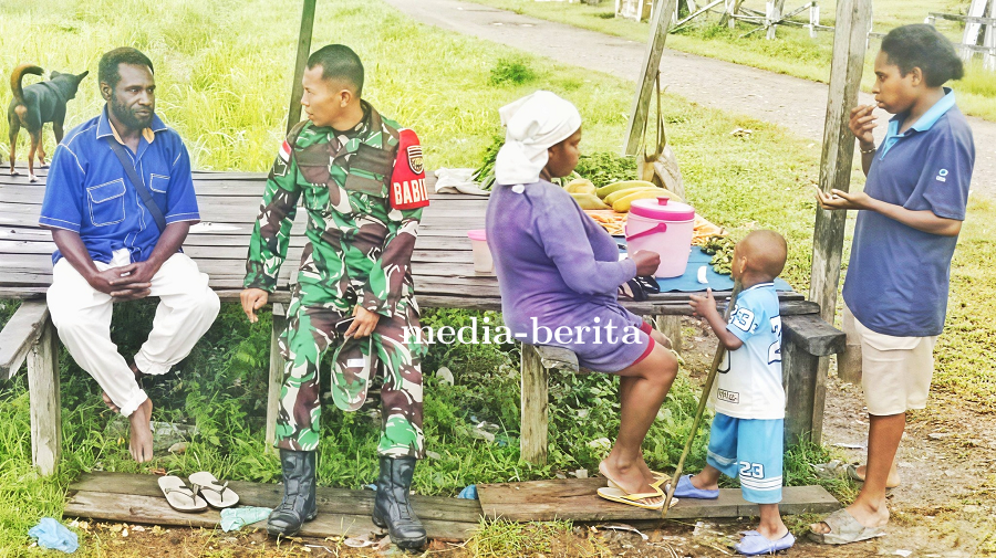 Serka Rahim Ajak Warga Kaureh Jaga Kamtibmas dan Kebersihan Lingkungan