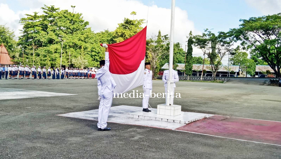 Upacara Hardiknas Berlangsung Khidmat, Kasdim: Generasi Muda Harus Unggul dan Berintegritas