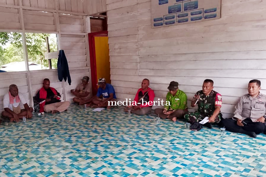Babinsa Koramil Muting Hadiri Rapat Masyarakat Adat Dukung Percepatan Pemekaran Kabupaten Sandawi