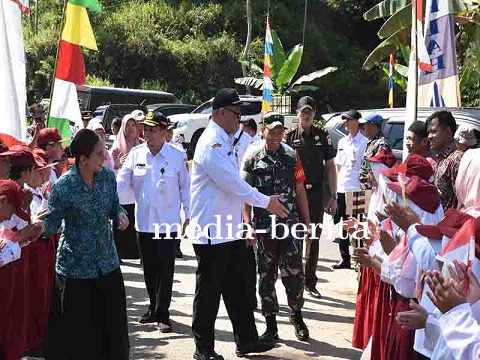 Proyek Utama TMMD Sengkuyung  Pembangunan Jembatan dan Rabat Beton