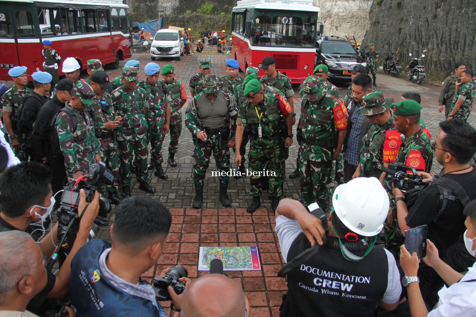 Panglima TNI Cek Tempat GWK, Satgas Keamanan Daerah Masuk Posisi dan Siap Amankan G20.