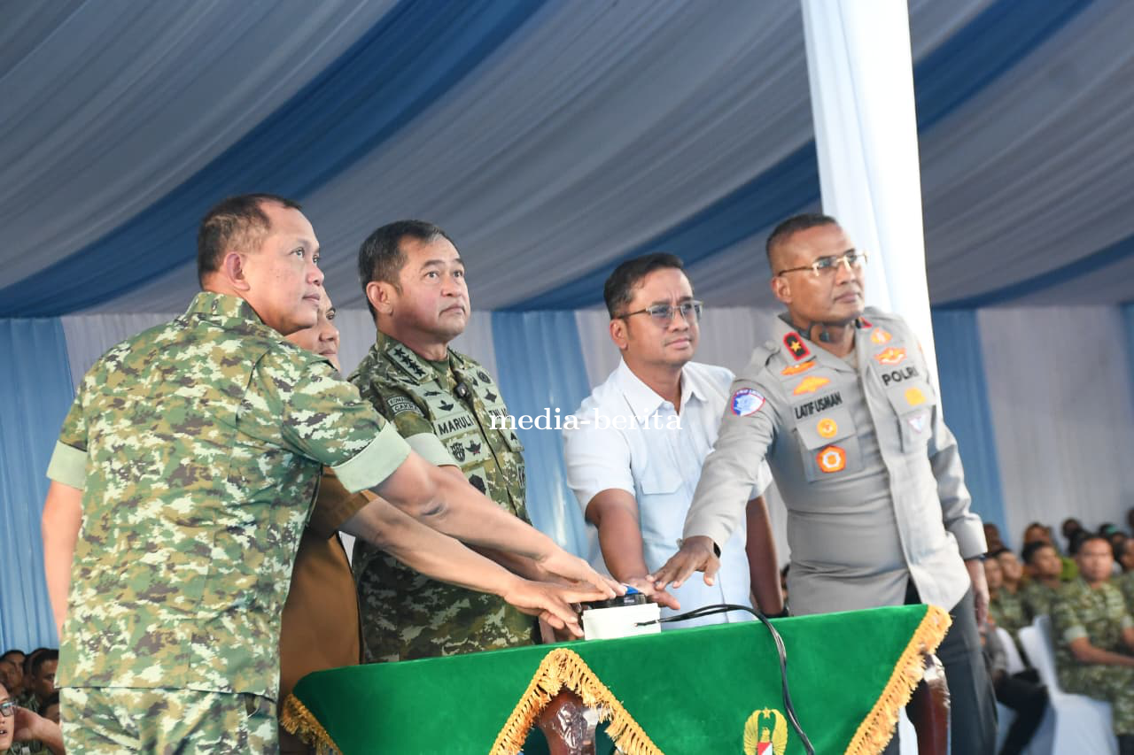 Dorong Swasembada Pangan Nasional, Kasad Resmikan Pompa Hidram di Banyumas