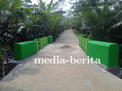 Pembangunan Jembatan TMMD Reguler ke-120 di Sijenggung Capai 100 Persen