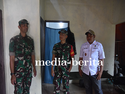 Dandim 0704 Banjarnegara Tinjau Rumah Pak Karman Tempat Anggota Satgas TMMD