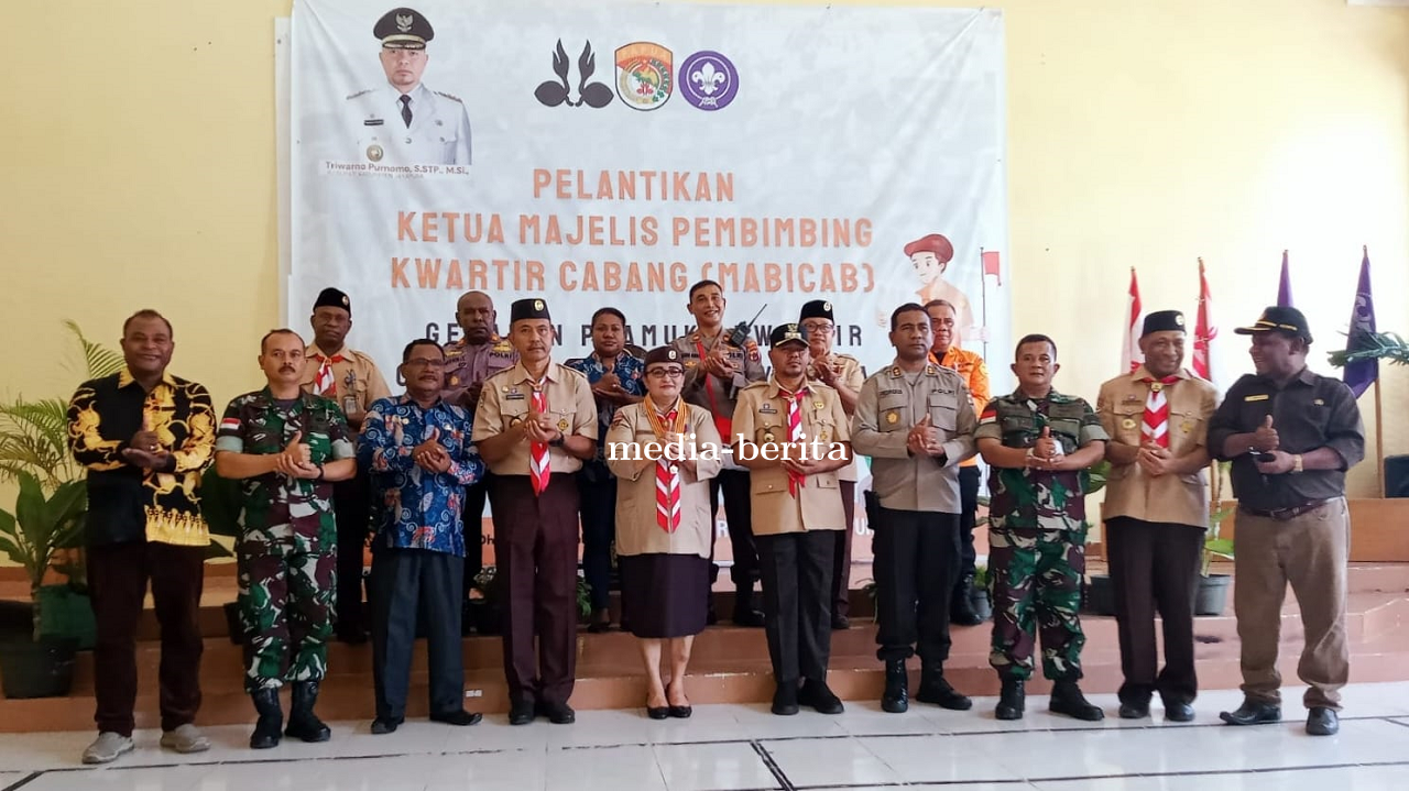 Danramil Sentani Hadiri Pelantikan Ketua MABICAB Kabupaten Jayapura