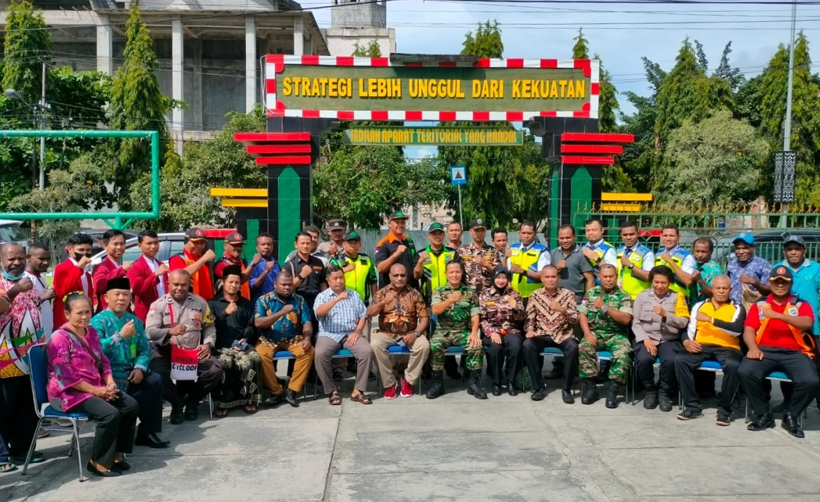 Wujudkan Binter Adaptif, Kodim Jayapura Rangkul Mitra Karib