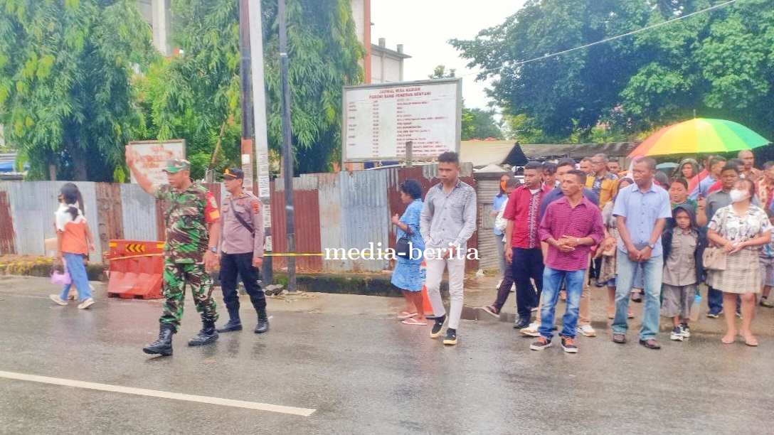 Pengamanan Ibadah Paskah Berlangsung Aman Di Sentani