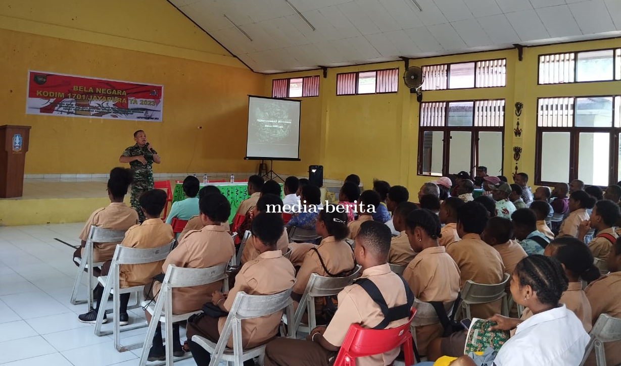 Bangkitkan Nasionalisme Kodim Jayapura Gelar Seminar Bela Negara