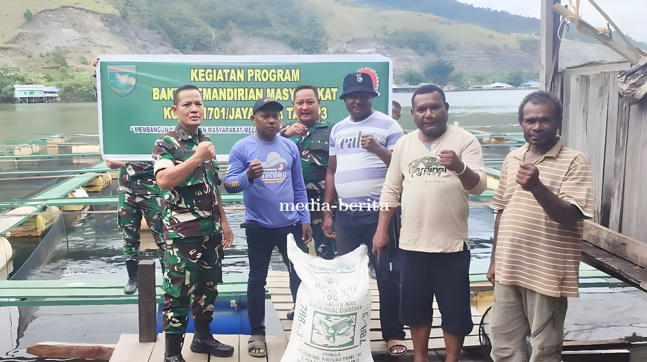 Program Bakti Kemandirian Masyarakat, Kodim Jayapura Kolaborasi Dengan Pemkab Jayapura