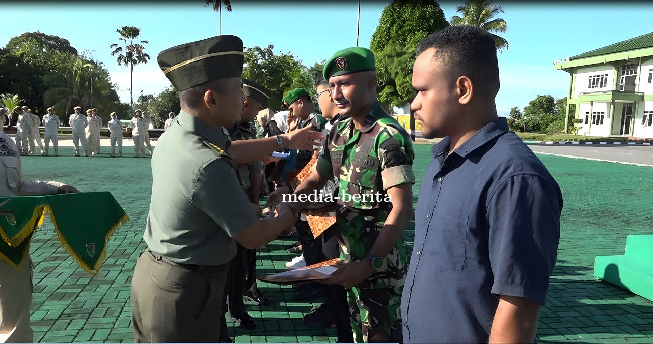 Ikuti Lomba Konten Kreator Anggota Kodim Jayapura Raih Penghargaan