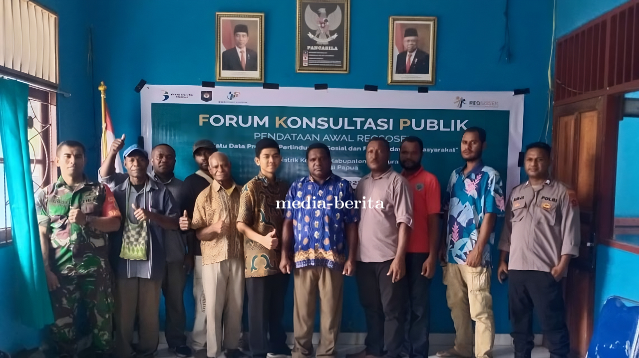 Amankan Pendataan Regsosek Babinsa Kemtuk Gresi Dampingi BPS