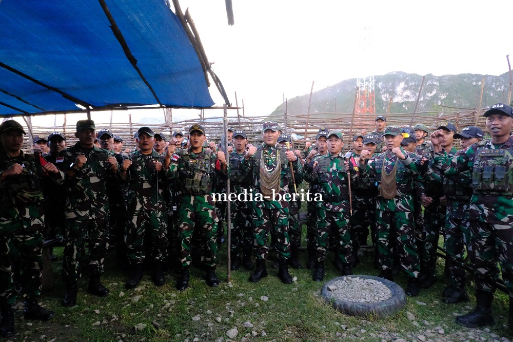 Danrem 172/PWY Apresiasi Kinerja Satgas Yonif 614/RJP dan Kodim 1713/Lanny Jaya 