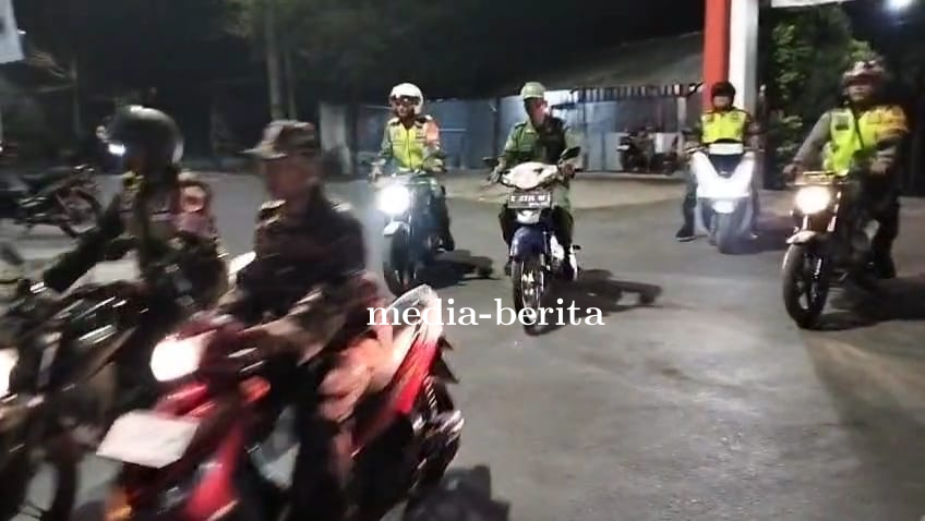 Kodim 0712 Tegal Gelar Patroli Mandiri Gabungan Bersama Ormas di Kecamatan Kedungbanteng