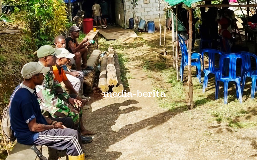 Sambangi Warga Binaan, Babinsa Tinus Ajak Jaga Kamtibmas dan Kesehatan