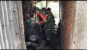 Masuk Dapur Wujud Kepedulian Tni Terhadap Masyarakat