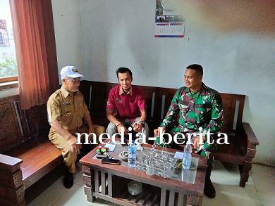 Babinsa Bersinergi Dengan Perangkat Desa